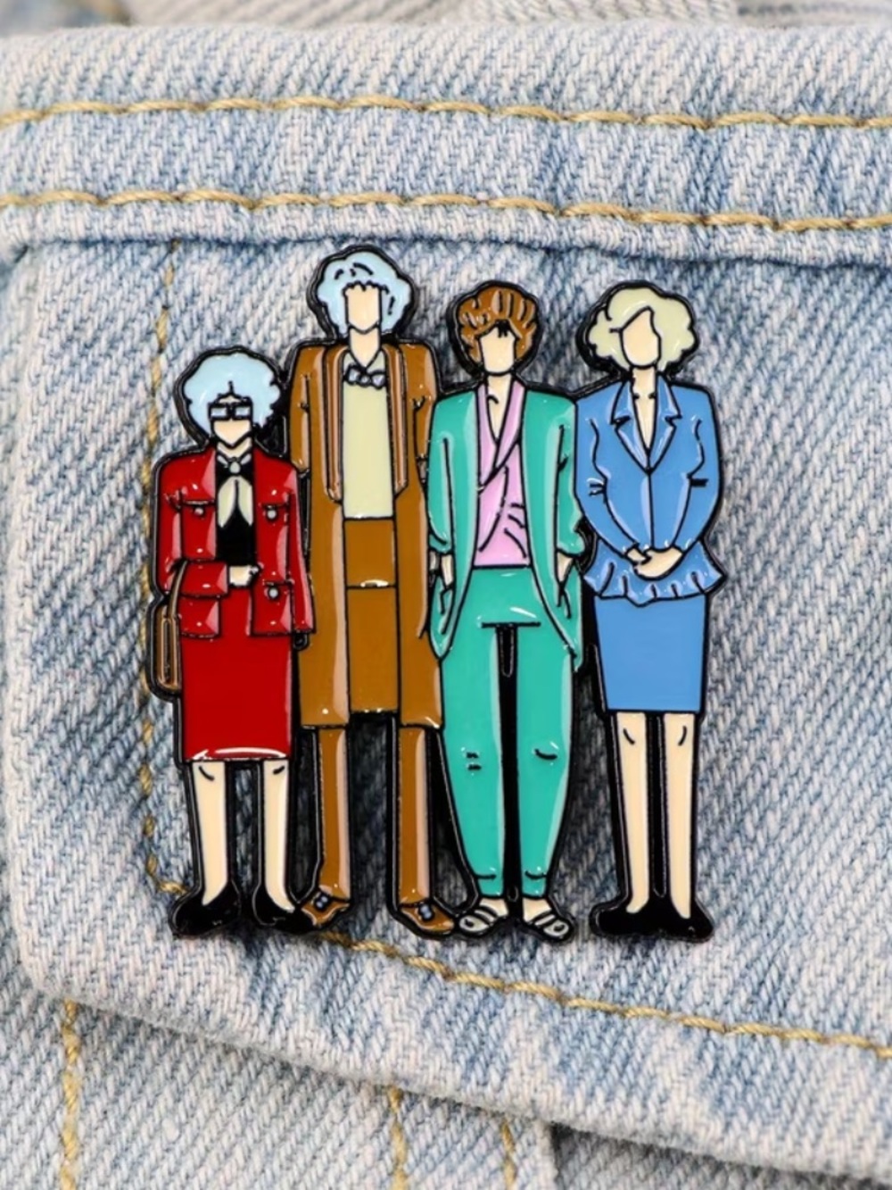 Golden Girls Enamel Pin